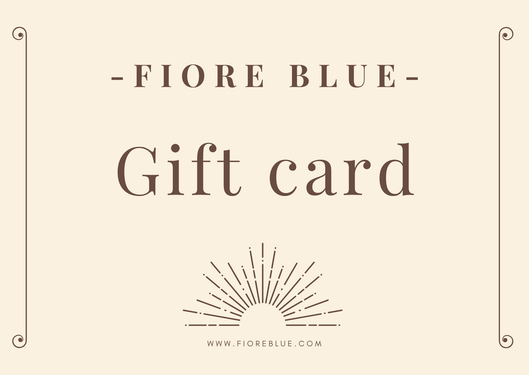 Fiore Blue Gift Voucher